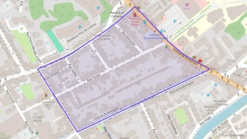 Appartement 25 m² deux pieces à vendre à Lille Appartement 25 m² deux pieces à vendre à Lille