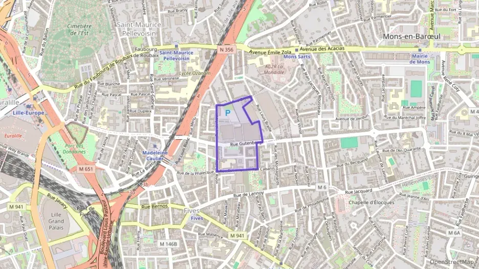 Appartement 65 m² trois pièces à vendre à Lille