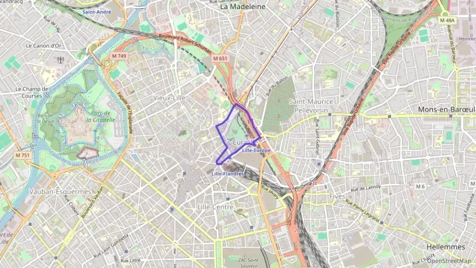 Appartement 81 m² trois pièces à vendre à Lille