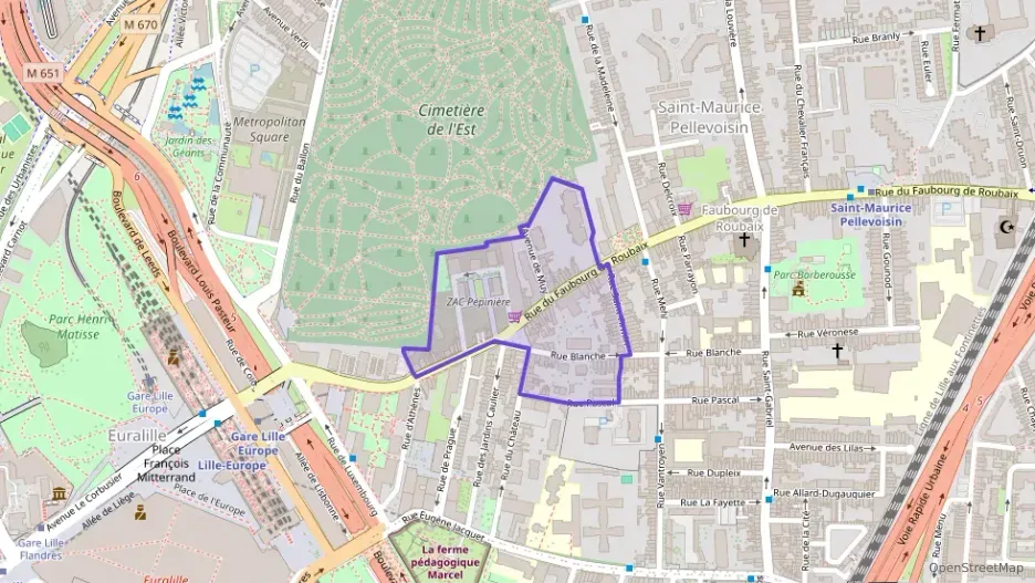 Appartement 49 m² deux pieces à vendre à Lille