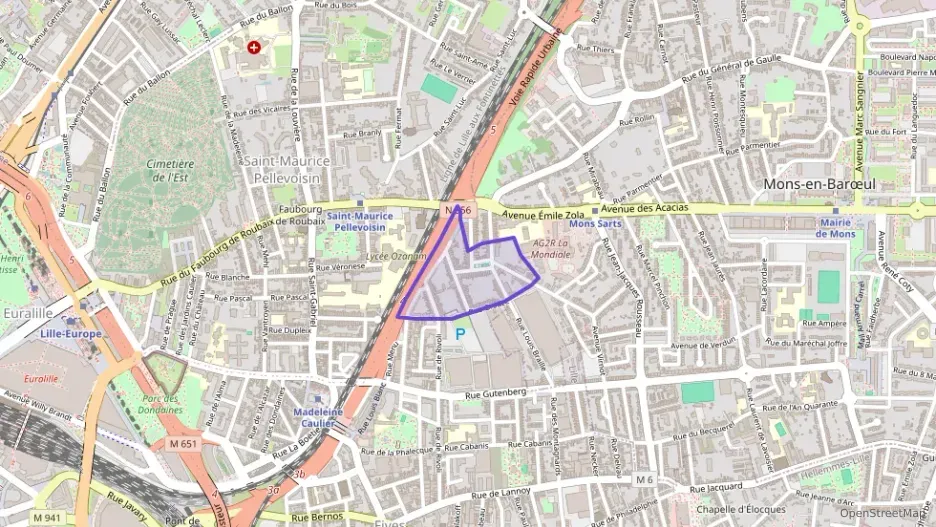 Appartement 30 m² une piece à vendre à Lille