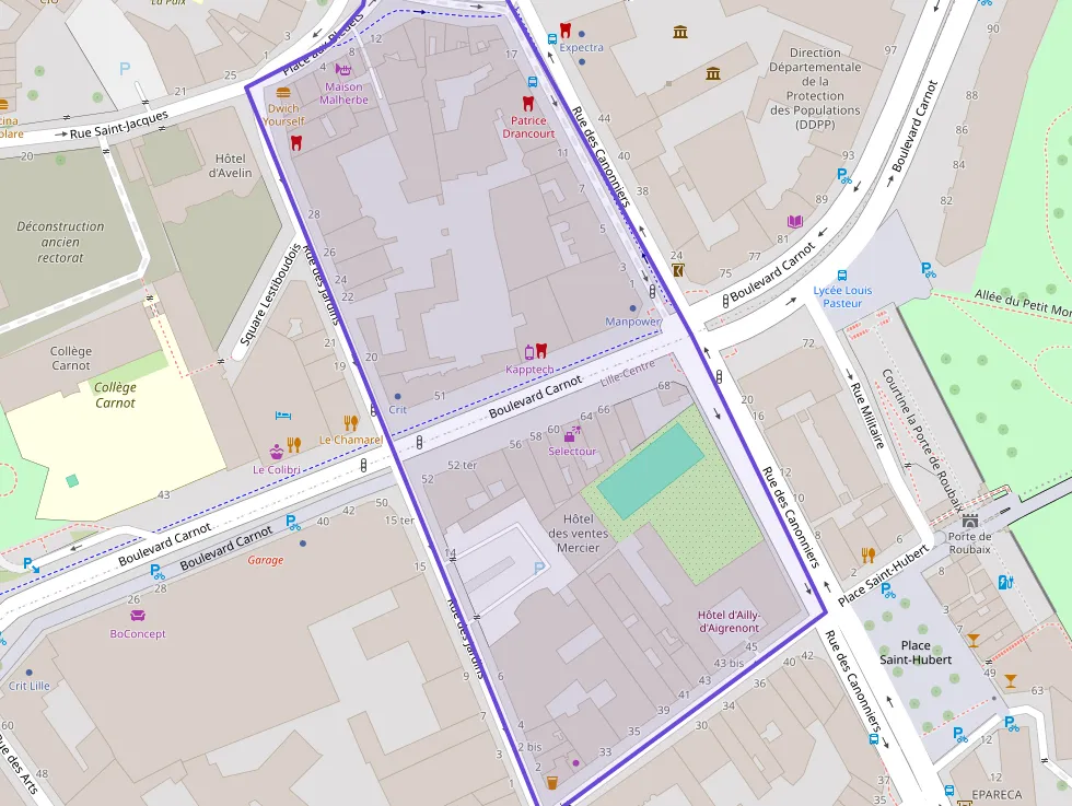 Appartement 45 m² deux pieces à vendre à Lille