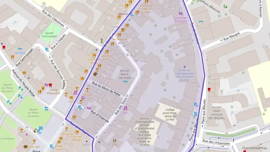 Appartement 26 m² une piece à vendre à Lille