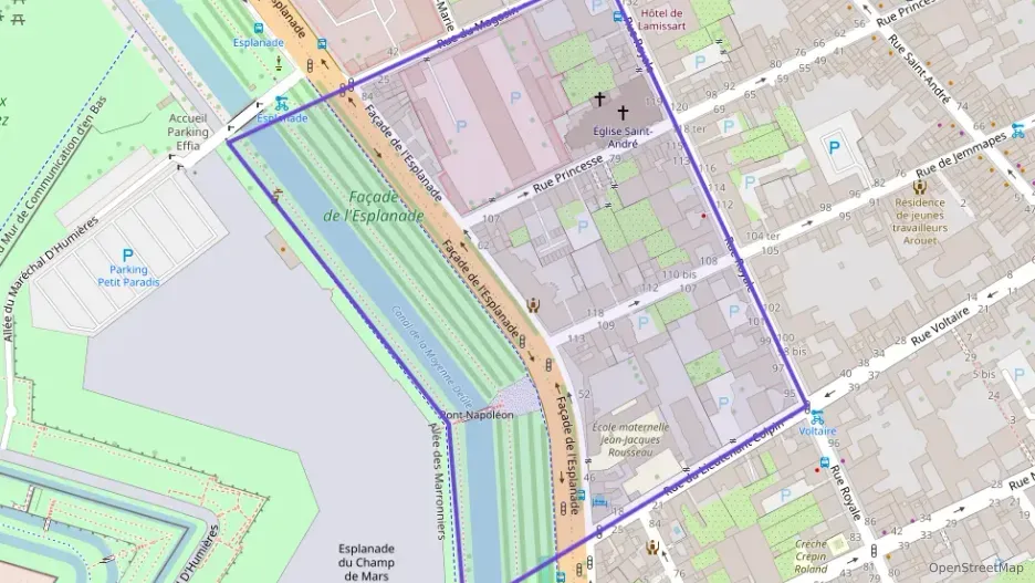 Appartement 64 m² trois pièces à vendre à Lille