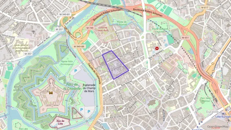 Appartement 22 m² une piece à vendre à Lille