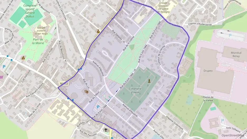 Appartement 43 m² deux pieces à vendre à Hem Appartement 43 m² deux pieces à vendre à Hem