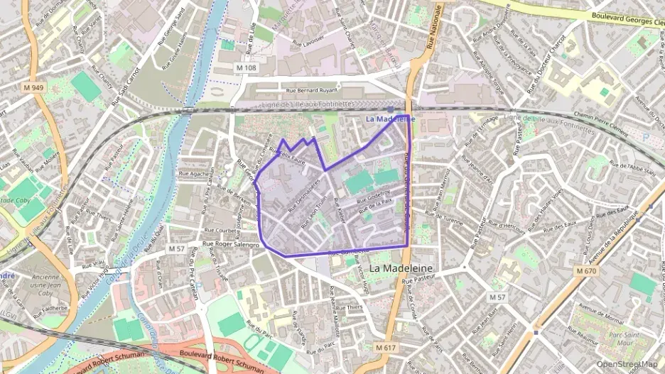 Appartement 51 m² deux pieces à vendre à La Madeleine