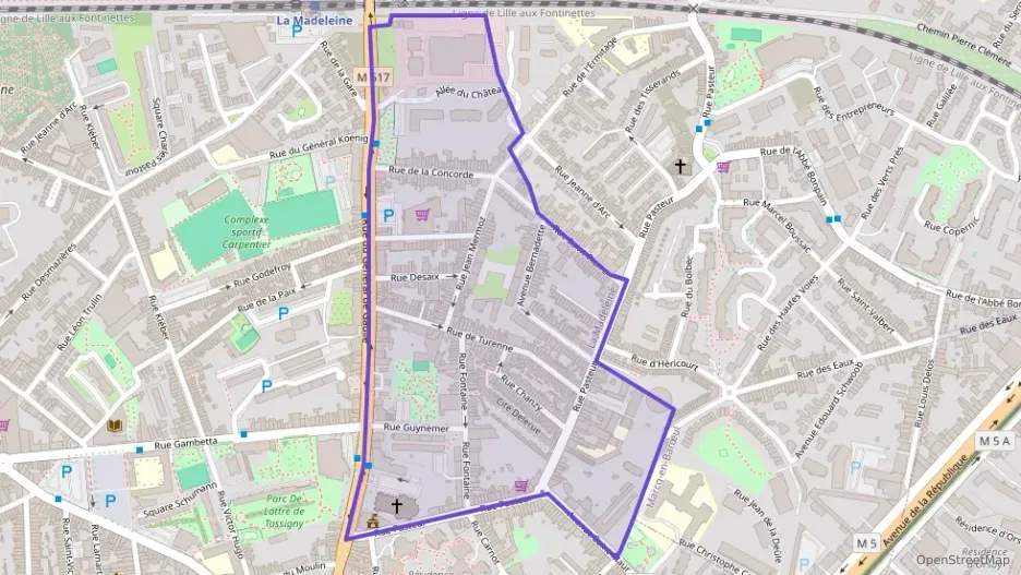 Appartement 45 m² deux pieces à vendre à La Madeleine