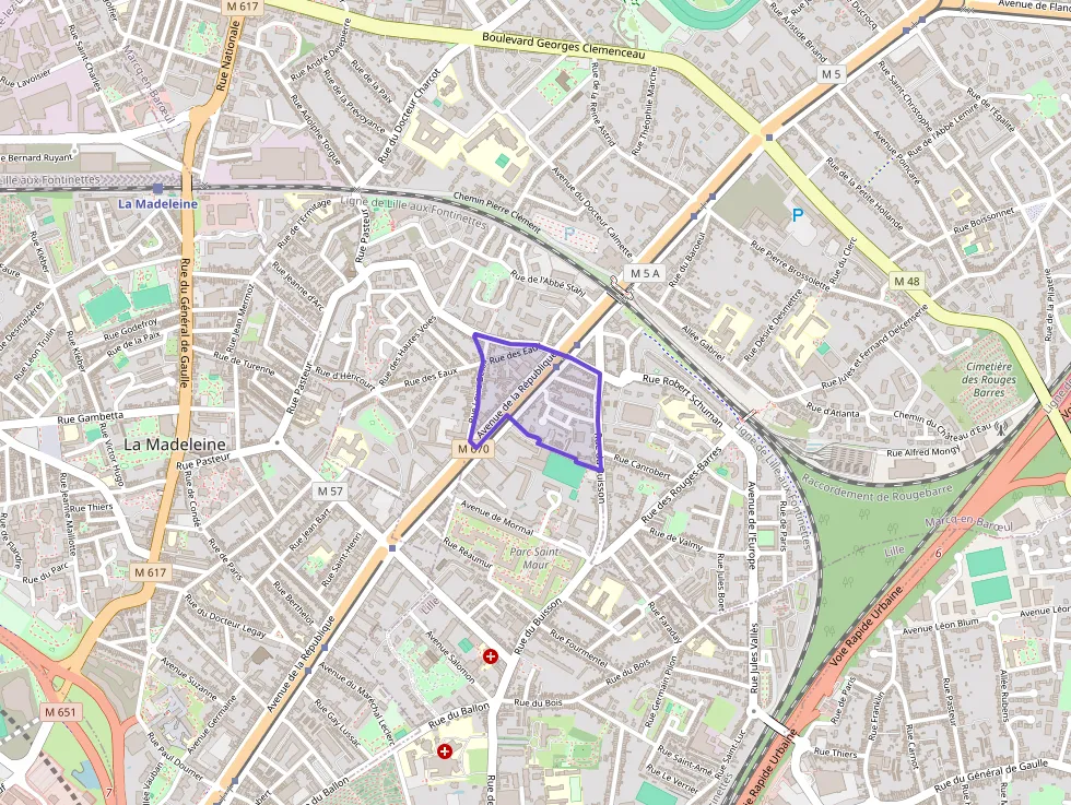 Appartement 45 m² deux pieces à vendre à Lille