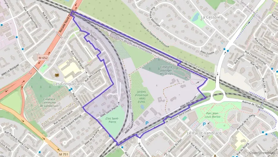 Appartement 49 m² deux pieces à vendre à Lambersart