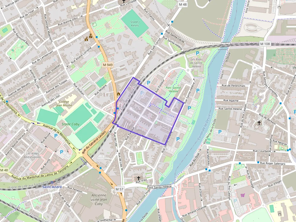 Appartement 85 m² quatre pièces à vendre à Saint-André-lez-Lille