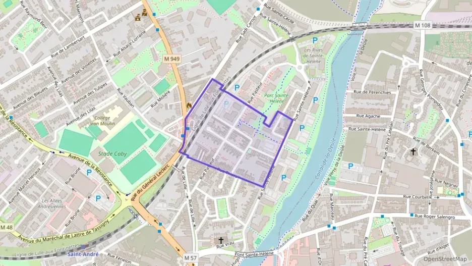 Appartement 85 m² quatre pièces à vendre à Saint-André-lez-Lille