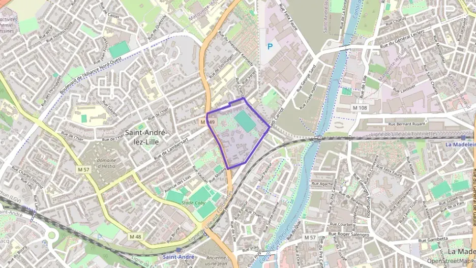 Appartement 66 m² trois pièces à vendre à Saint-André-lez-Lille