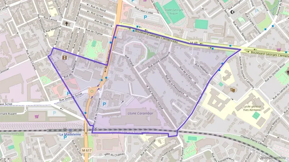 Appartement 48 m² deux pieces à vendre à Marcq-en-Barœul
