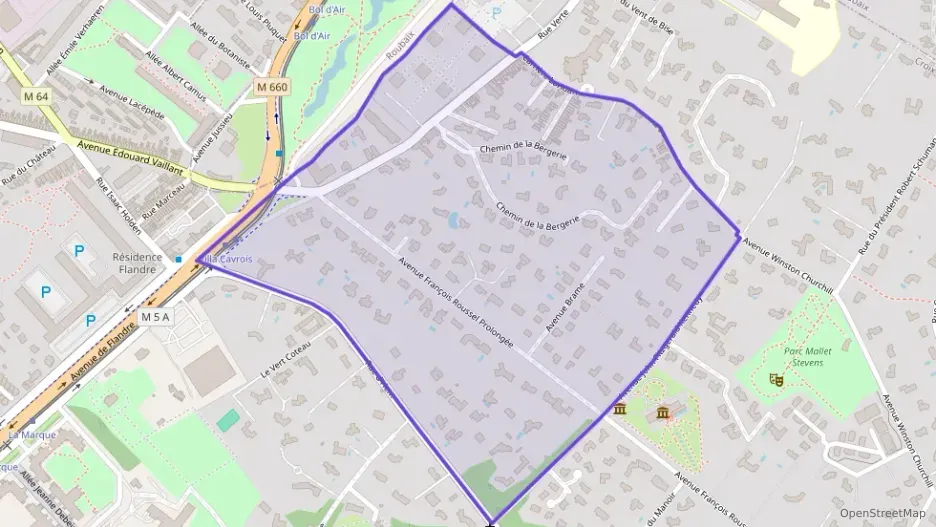 Appartement 47 m² deux pieces à vendre à Croix