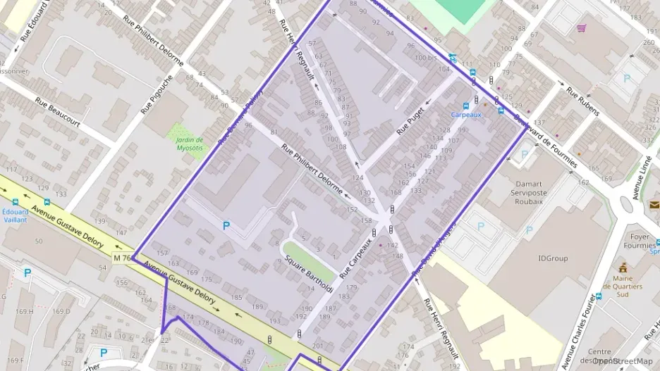 Appartement 94 m² quatre pièces à vendre à Roubaix