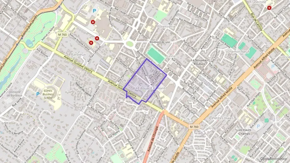 Appartement 94 m² quatre pièces à vendre à Roubaix