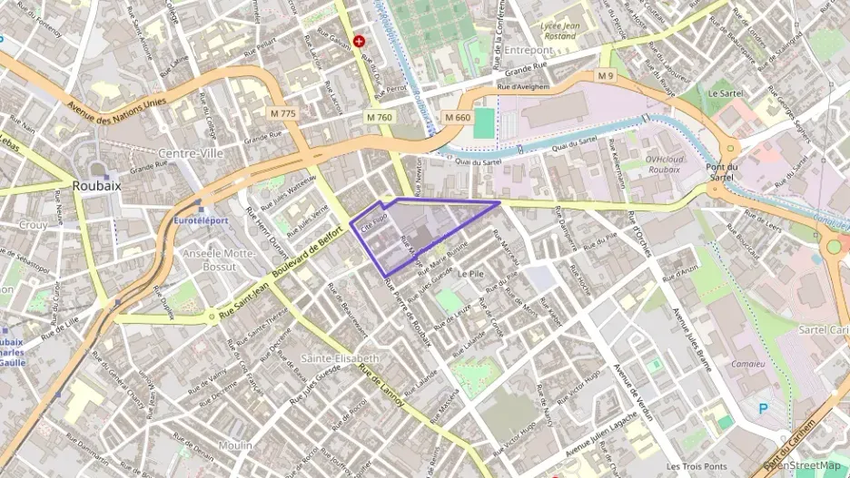 Appartement 27 m² une piece à vendre à Roubaix