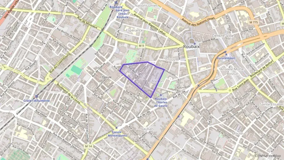 Appartement 60 m² deux pieces à vendre à Roubaix