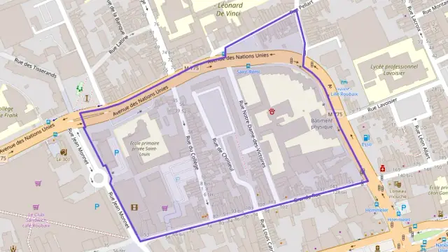 Appartement 65 m² trois pièces à vendre à Roubaix