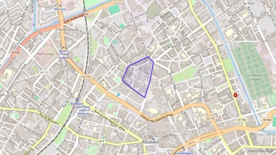 Appartement 44 m² deux pieces à vendre à Roubaix