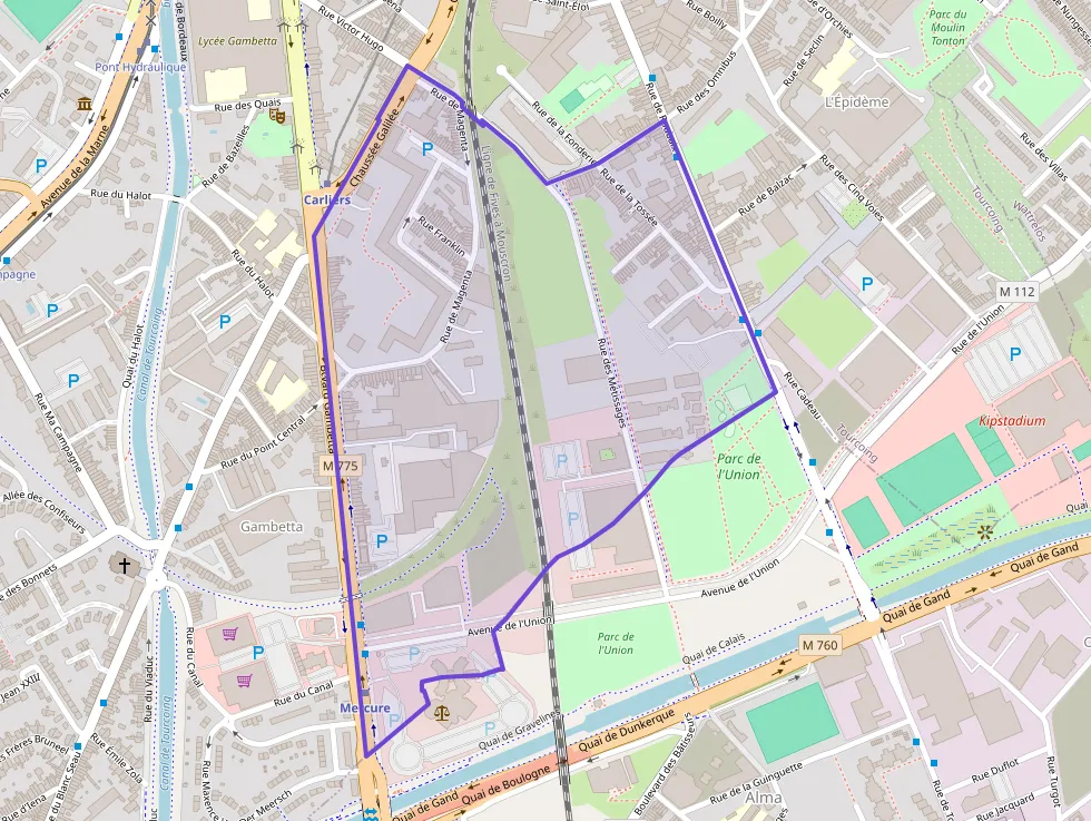 Appartement 58 m² trois pièces à vendre à Tourcoing