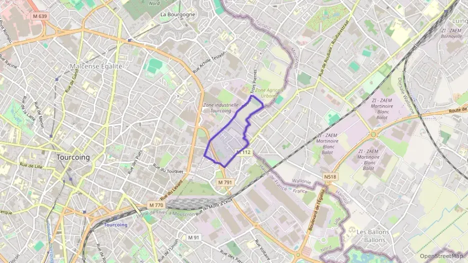 Appartement 50 m² deux pieces à vendre à Wattrelos Appartement 50 m² deux pieces à vendre à Wattrelos