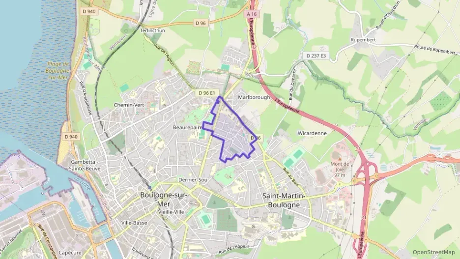 Appartement 69 m² quatre pièces à vendre à Saint-Martin-Boulogne