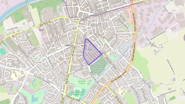 Appartement 52 m² deux pieces à vendre à Halluin