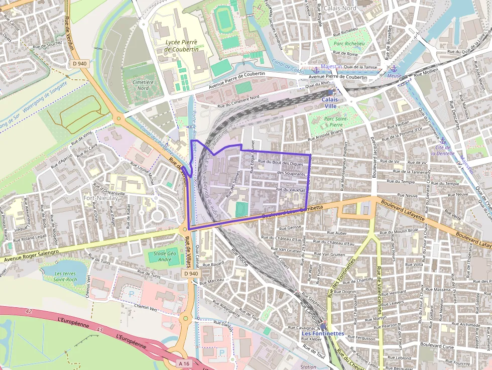 Appartement 45 m² deux pieces à vendre à Calais