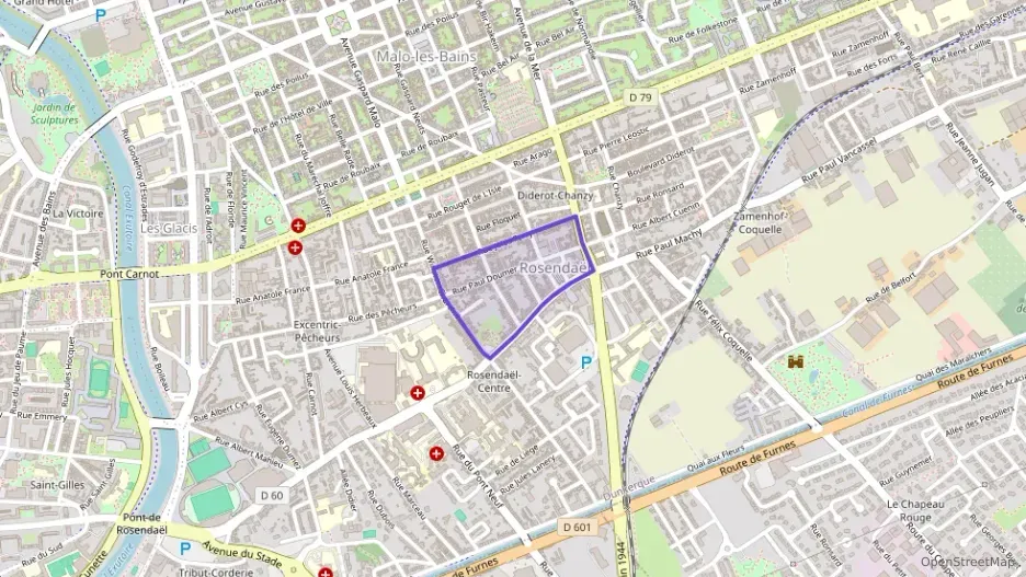 Appartement 63 m² trois pièces à vendre à Dunkerque