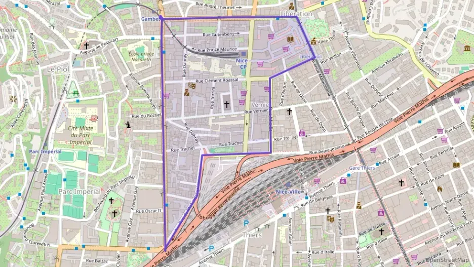 Appartement 48 m² deux pieces à vendre à Nice