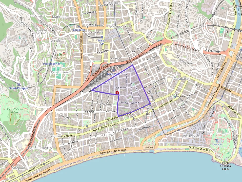 Appartement 30 m² une piece à vendre à Nice