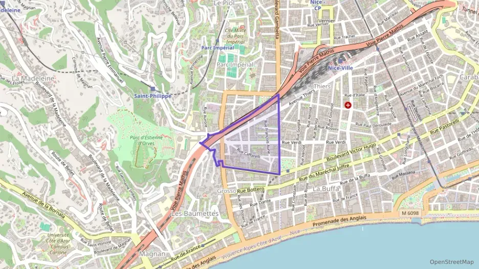 Appartement 33 m² une piece à vendre à Nice