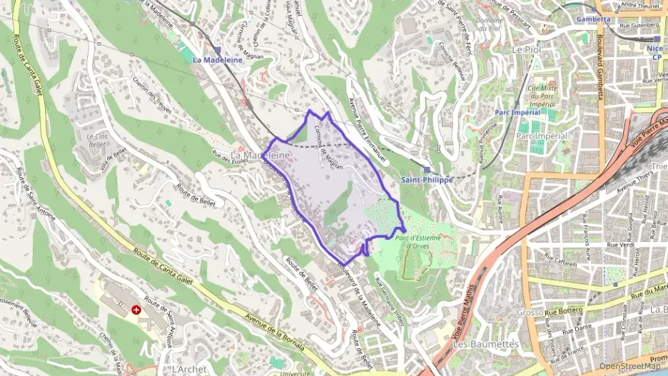 Appartement 58 m² trois pièces à vendre à Nice