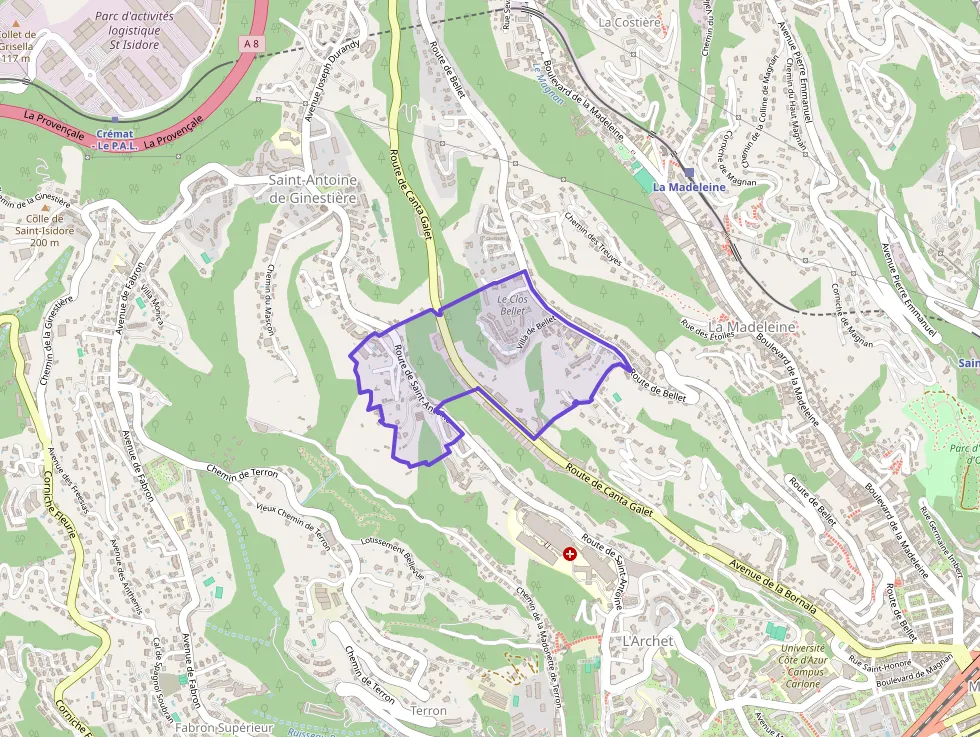 Appartement 44 m² deux pieces à vendre à Nice