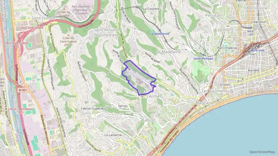 Appartement 47 m² deux pieces à vendre à Nice