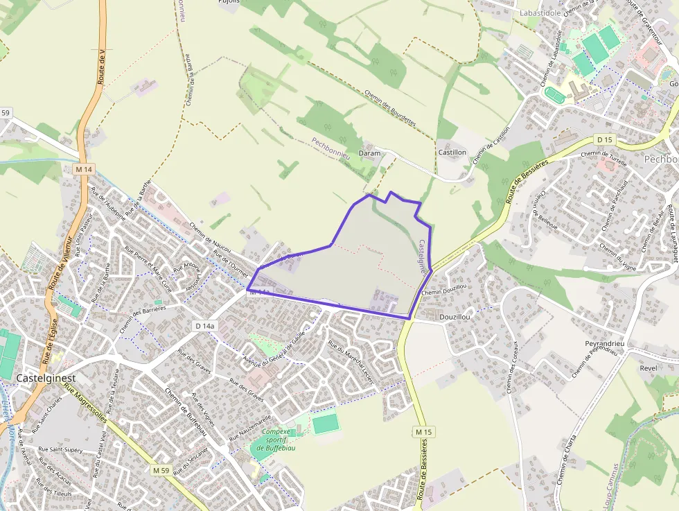 Appartement 47 m² deux pieces à vendre à Castelginest