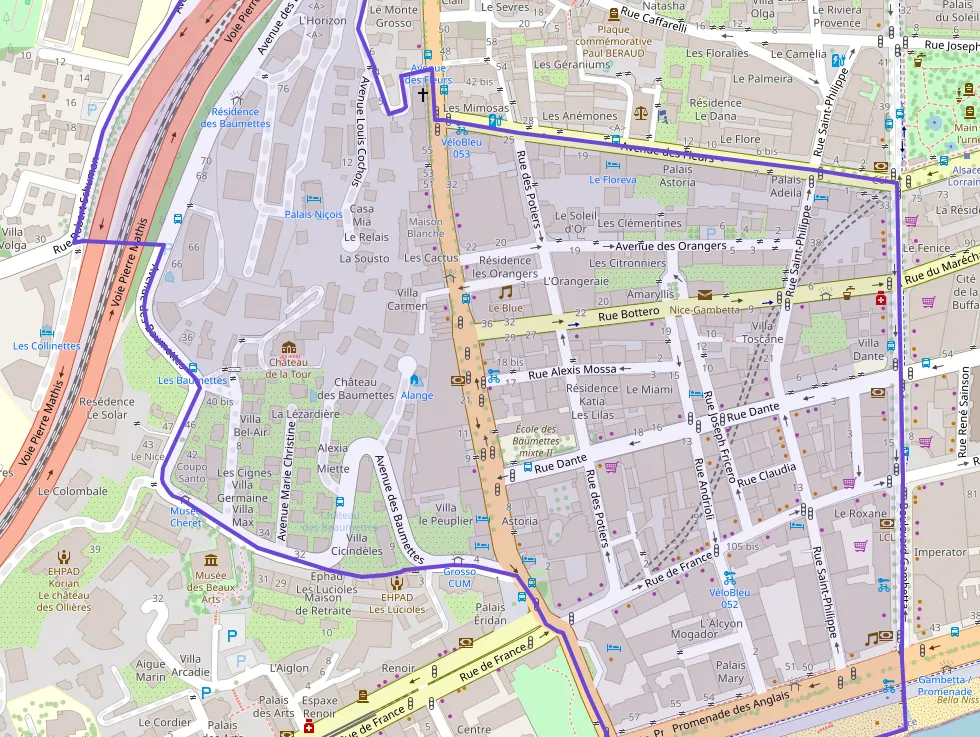 Appartement 55 m² deux pieces à vendre à Nice