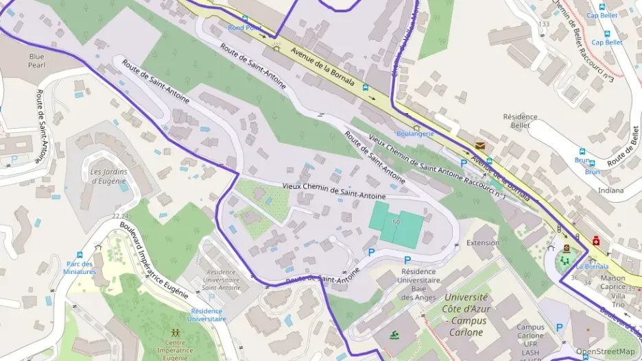 Appartement 50 m² quatre pièces à vendre à Nice