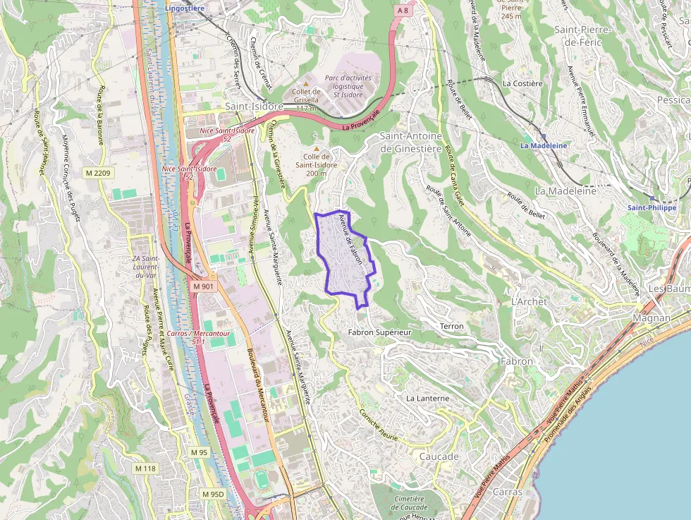 Appartement 54 m² deux pieces à vendre à Nice