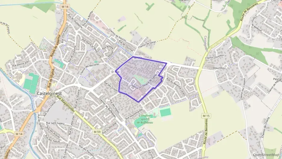 Appartement 38 m² deux pieces à vendre à Castelginest