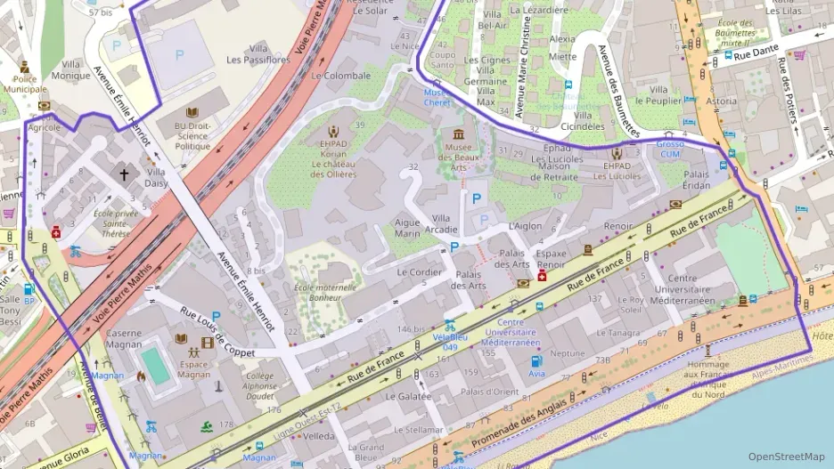 Appartement 83 m² deux pieces à vendre à Nice