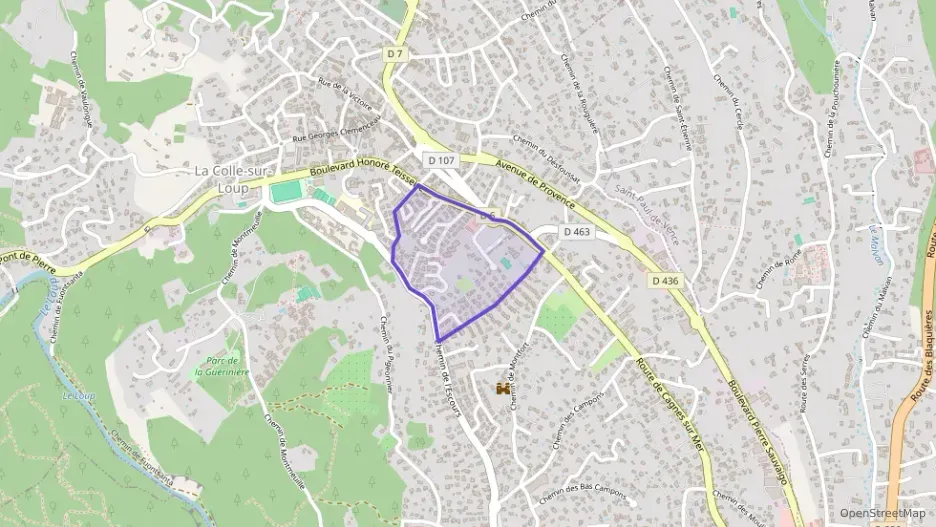 Appartement 60 m² trois pièces à vendre à La Colle-sur-Loup