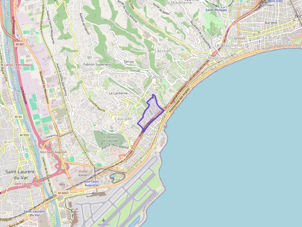 Appartement 52 m² deux pieces à vendre à Nice