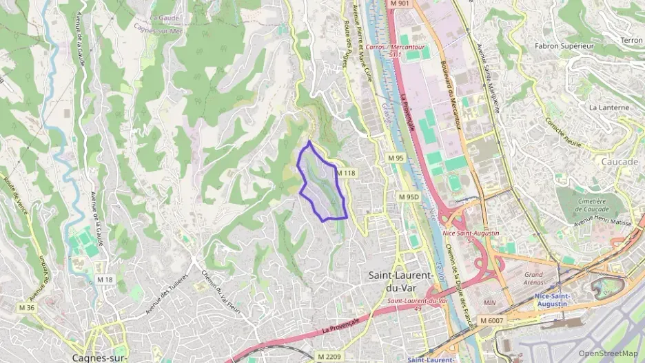 Appartement 60 m² trois pièces à vendre à Saint-Laurent-du-Var