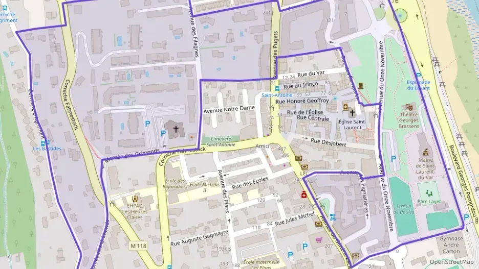 Appartement 88 m² cinq pièces à vendre à Saint-Laurent-du-Var