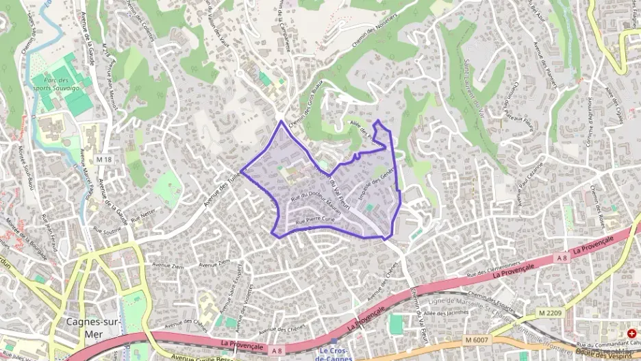 Appartement 35 m² une piece à vendre à Cagnes-sur-Mer