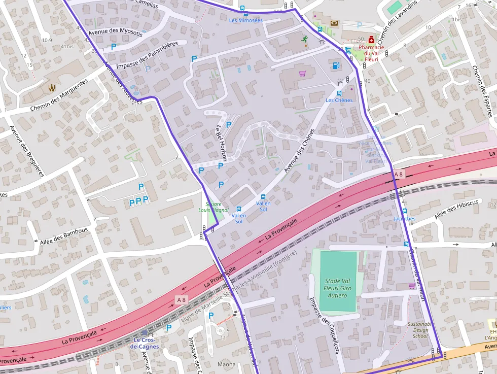 Appartement 66 m² trois pièces à vendre à Cagnes-sur-Mer