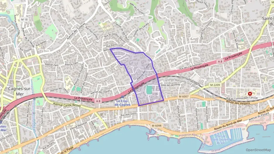 Appartement 66 m² trois pièces à vendre à Cagnes-sur-Mer